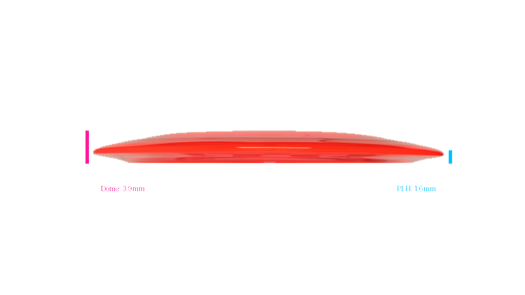 Discmania C-Line DD3 Distance Driver Profile View