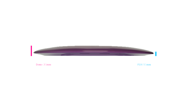 Discmania S-Line DD1 Distance Driver Profile View