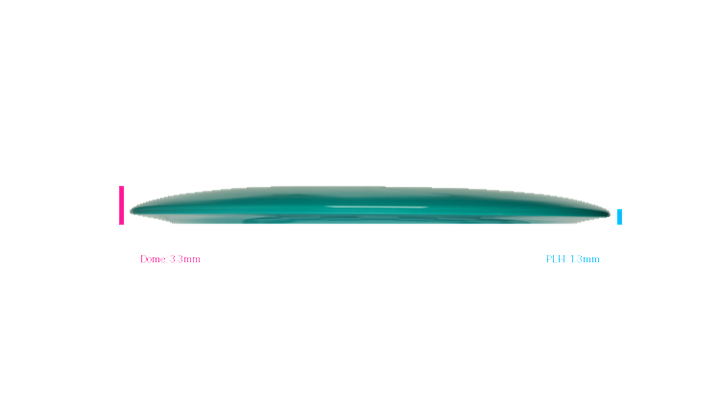 Discmania S-Line DD1 Distance Driver Profile View