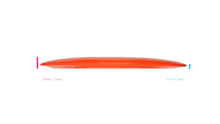 Discmania S-Line DD1 Distance Driver Profile View