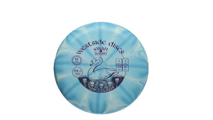 Westside Discs BT Soft Burst Swan 1 Reborn Putter Front View
