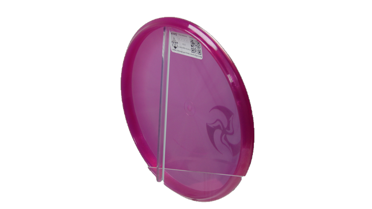 Westside Discs Mini TriFly Corner Stamp VIP Glimmer Swan 2 Putter Back View