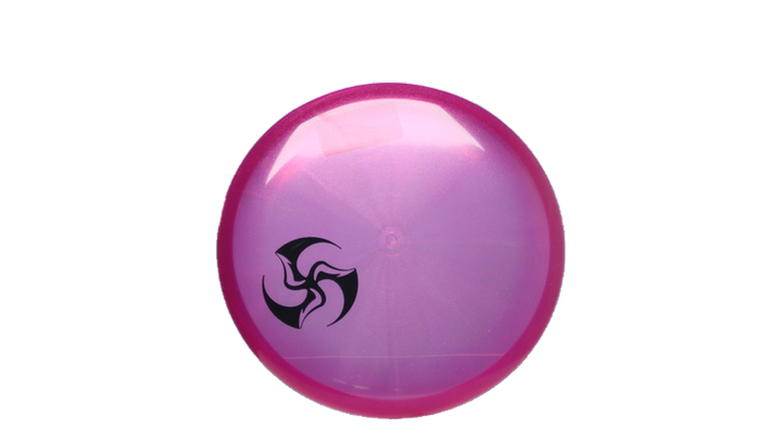 Westside Discs Mini TriFly Corner Stamp VIP Glimmer Swan 2 Putter Front View