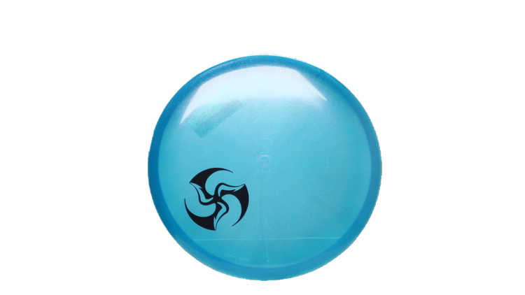 Westside Discs Mini TriFly Corner Stamp VIP Glimmer Swan 2 Putter Front View
