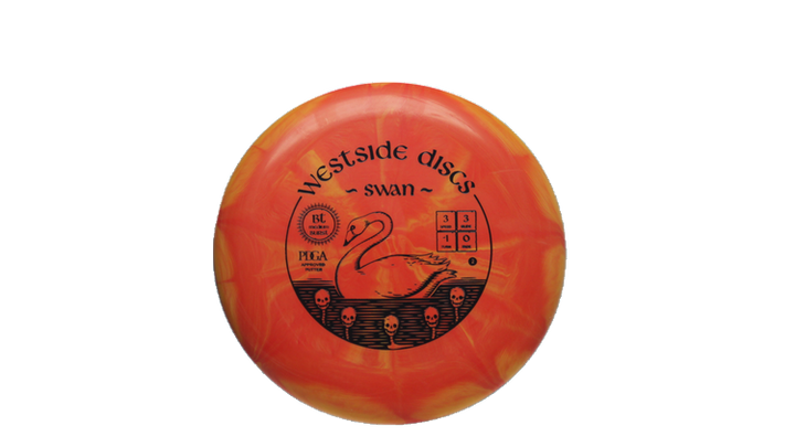 Westside Discs BT Medium Burst Swan 2 Putter Front View