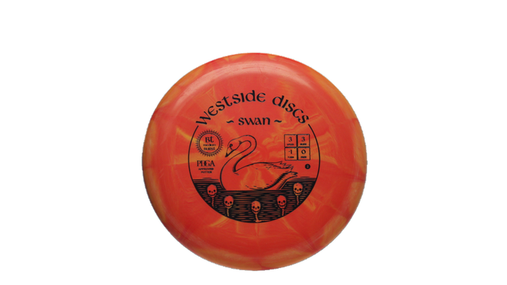 Westside Discs BT Medium Burst Swan 2 Putter Front View
