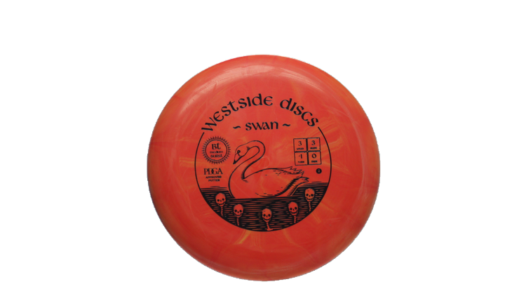 Westside Discs BT Medium Burst Swan 2 Putter Front View