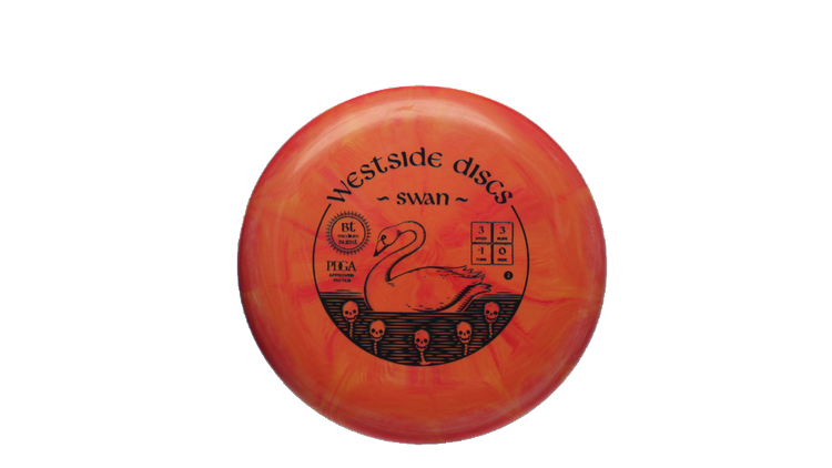 Westside Discs BT Medium Burst Swan 2 Putter Front View