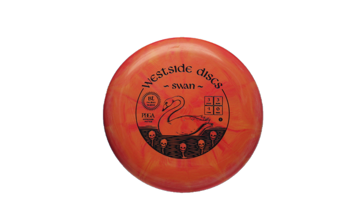 Westside Discs BT Medium Burst Swan 2 Putter Front View