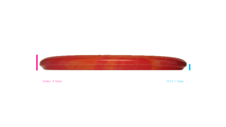 Westside Discs BT Medium Burst Swan 2 Putter Profile View