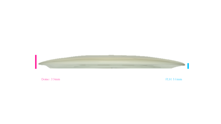 Discmania Premier Q-Line DD3 Distance Driver Profile View