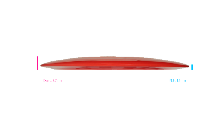 Discmania Premier Q-Line DD3 Distance Driver Profile View