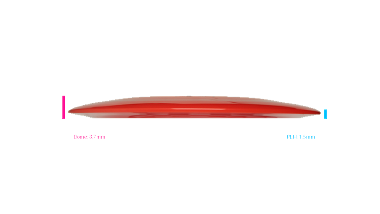 Discmania Premier Q-Line DD3 Distance Driver Profile View