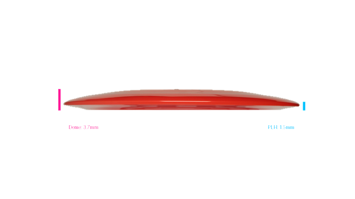 Discmania Premier Q-Line DD3 Distance Driver Profile View