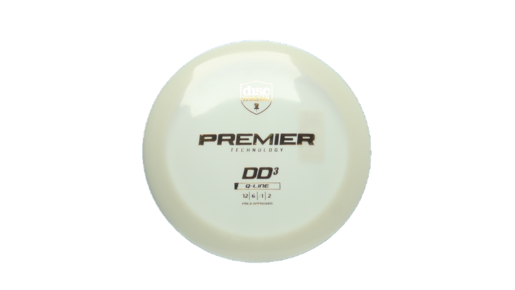 Discmania Premier Q-Line DD3 Distance Driver Front View