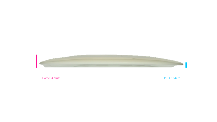 Discmania Premier Q-Line DD3 Distance Driver Profile View
