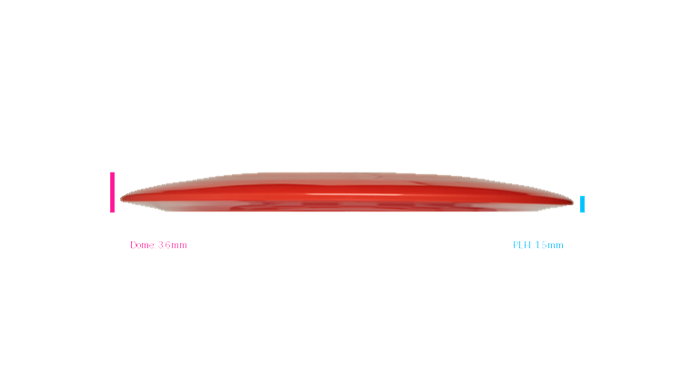 Discmania Premier Q-Line DD3 Distance Driver Profile View