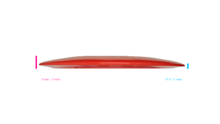 Discmania Premier Q-Line DD3 Distance Driver Profile View