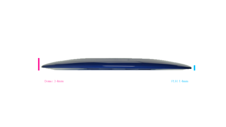 Discmania Premier Q-Line DD3 Distance Driver Profile View