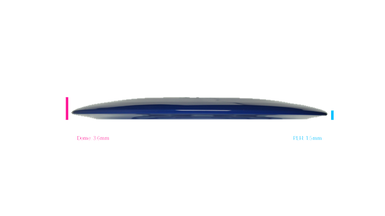 Discmania Premier Q-Line DD3 Distance Driver Profile View