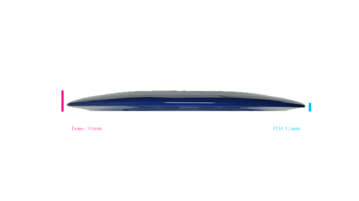 Discmania Premier Q-Line DD3 Distance Driver Profile View