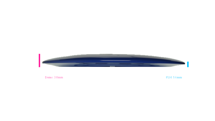 Discmania Premier Q-Line DD3 Distance Driver Profile View