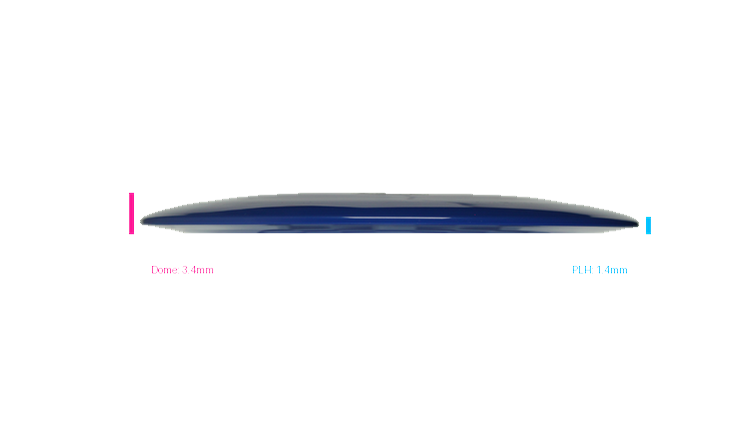 Discmania Premier Q-Line DD3 Distance Driver Profile View