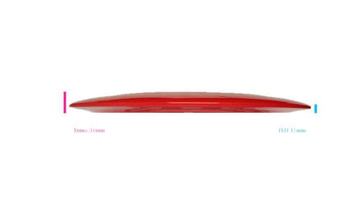 Discmania Premier Q-Line DD3 Distance Driver Profile View
