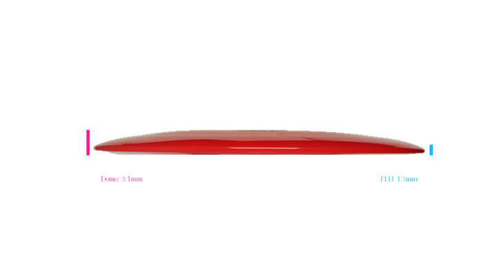 Discmania Premier Q-Line DD3 Distance Driver Profile View