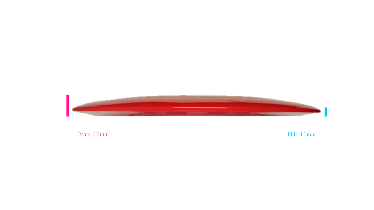 Discmania Premier Q-Line DD3 Distance Driver Profile View