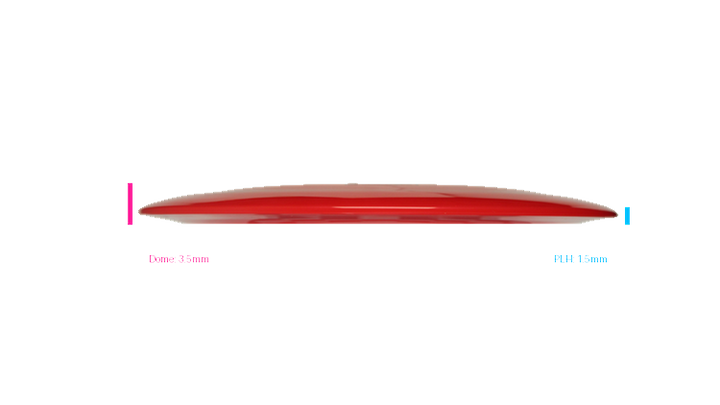 Discmania Premier Q-Line DD3 Distance Driver Profile View