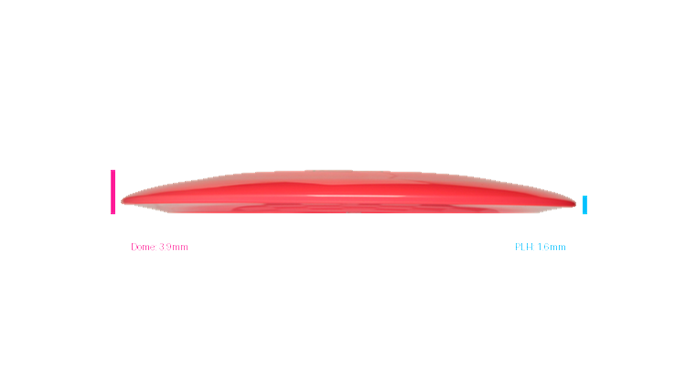 Discmania Premier Q-Line DD1 Distance Driver Profile View