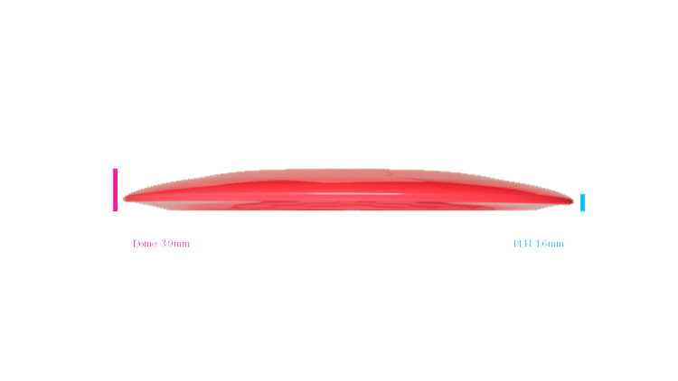 Discmania Premier Q-Line DD1 Distance Driver Profile View