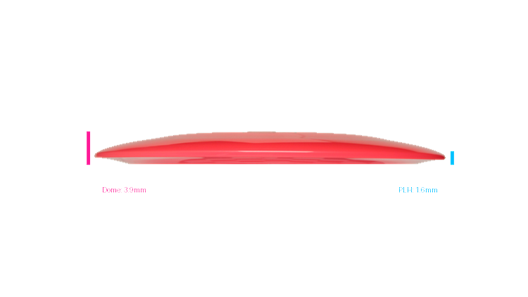 Discmania Premier Q-Line DD1 Distance Driver Profile View