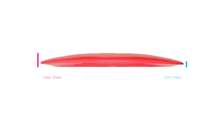 Discmania Premier Q-Line DD1 Distance Driver Profile View