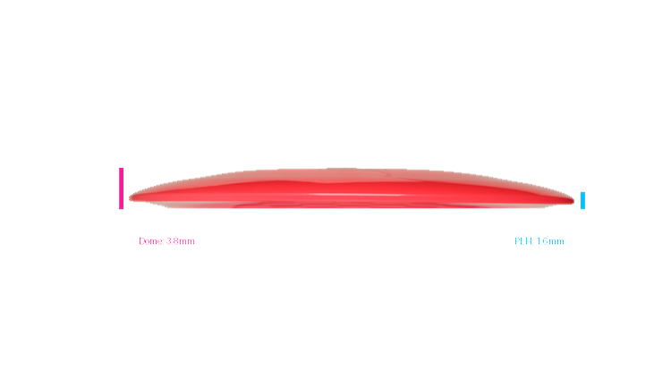 Discmania Premier Q-Line DD1 Distance Driver Profile View