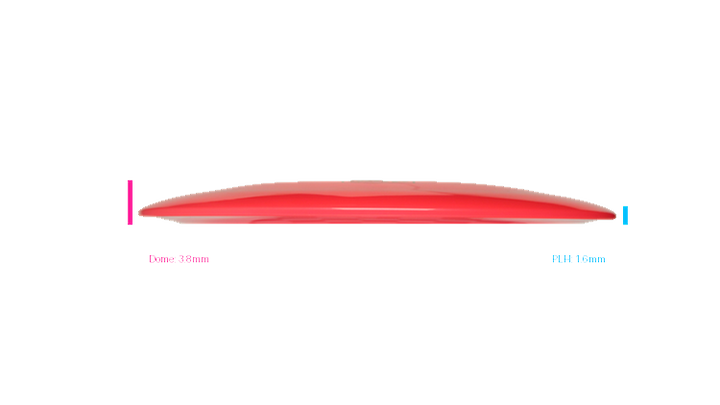 Discmania Premier Q-Line DD1 Distance Driver Profile View