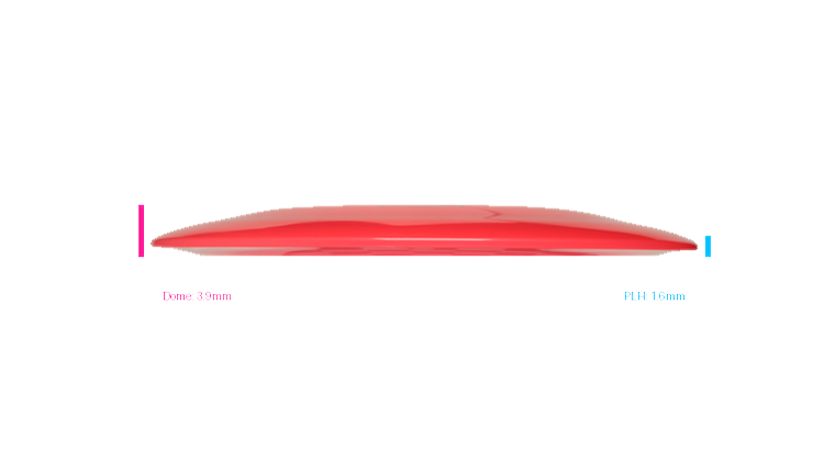 Discmania Premier Q-Line DD1 Distance Driver Profile View