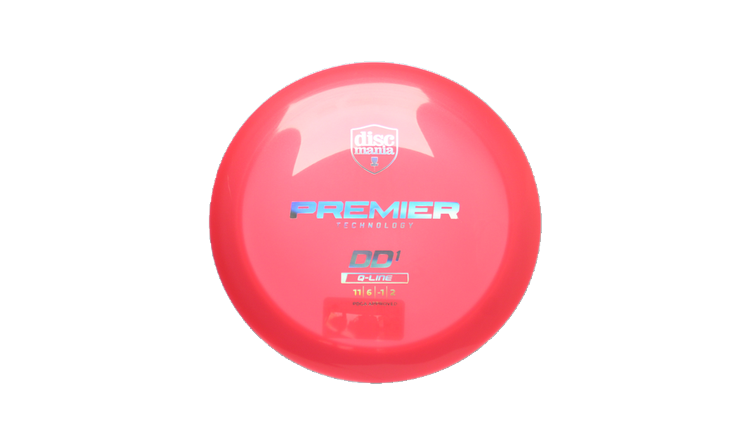 Discmania Premier Q-Line DD1 Distance Driver Front View