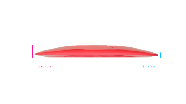 Discmania Premier Q-Line DD1 Distance Driver Profile View