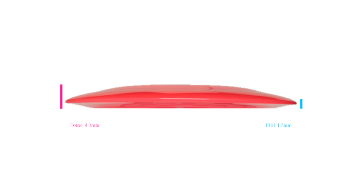 Discmania Premier Q-Line DD1 Distance Driver Profile View