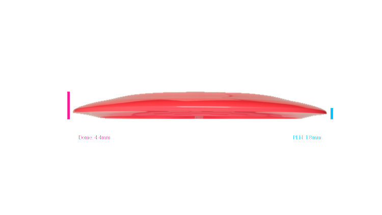 Discmania Premier Q-Line DD1 Distance Driver Profile View