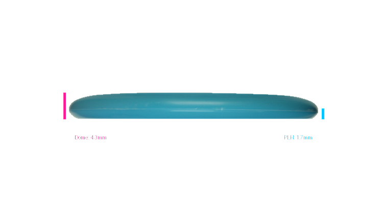 Discraft First Run Paul McBeth Putter Line Hard Ultra-Luna Putter Profile View