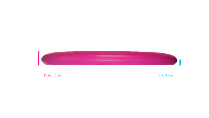 Discraft First Run Paul McBeth Putter Line Hard Ultra-Luna Putter Profile View