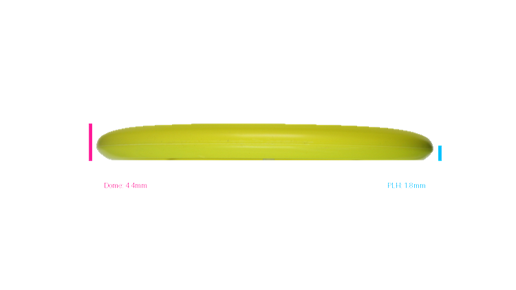 Discraft First Run Paul McBeth Putter Line Hard Ultra-Luna Putter Profile View