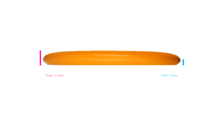 Discraft First Run Paul McBeth Putter Line Hard Ultra-Luna Putter Profile View