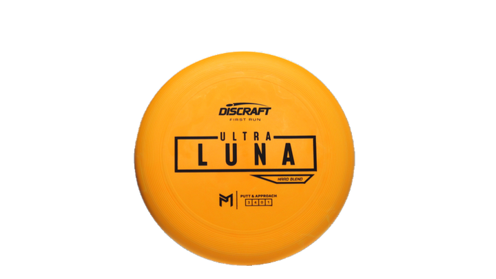 Discraft First Run Paul McBeth Putter Line Hard Ultra-Luna Putter Front View
