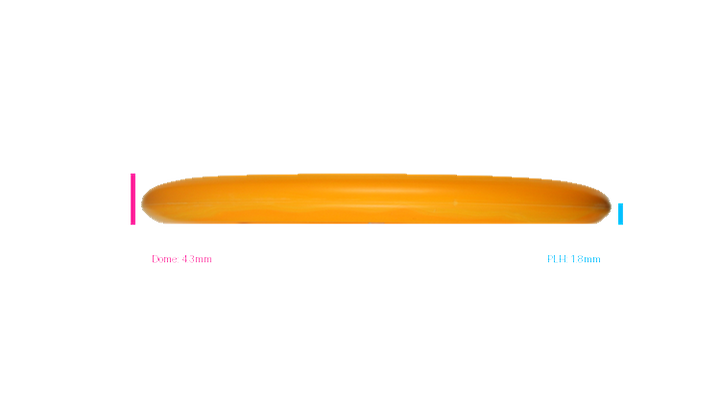 Discraft First Run Paul McBeth Putter Line Hard Ultra-Luna Putter Profile View