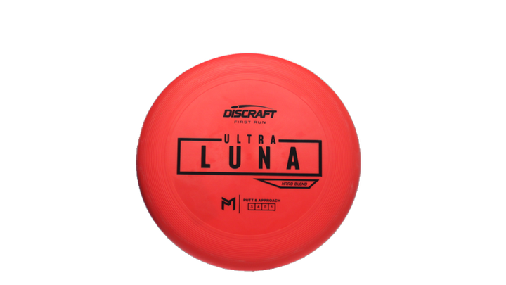 Discraft First Run Paul McBeth Putter Line Hard Ultra-Luna Putter Front View