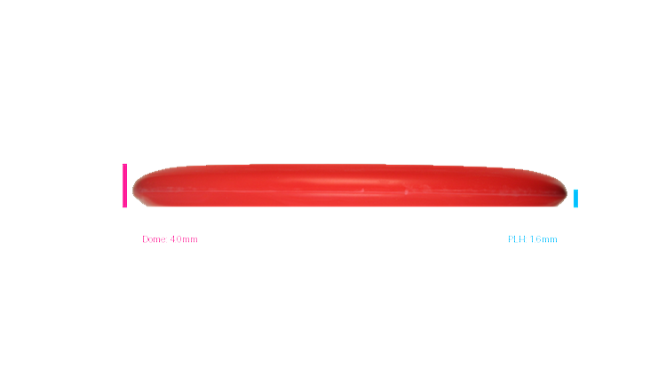 Discraft First Run Paul McBeth Putter Line Hard Ultra-Luna Putter Profile View